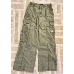 Cargo-Hose Damen, olivengrün, Größe S