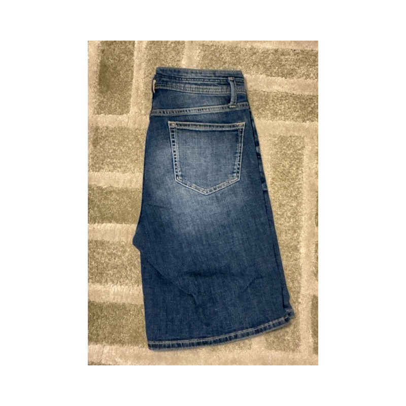 Kurze Hose Damen, dunkelblau, Größe 36