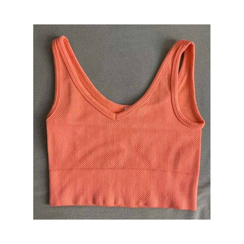 Trägertop Damen Größe S orange