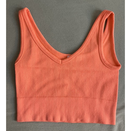 Trägertop Damen Größe S orange