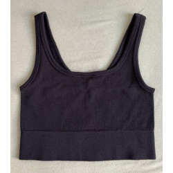 Trägertop Damen schwarz Größe S