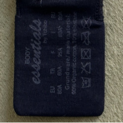 BH dunkelblau Größe 80A